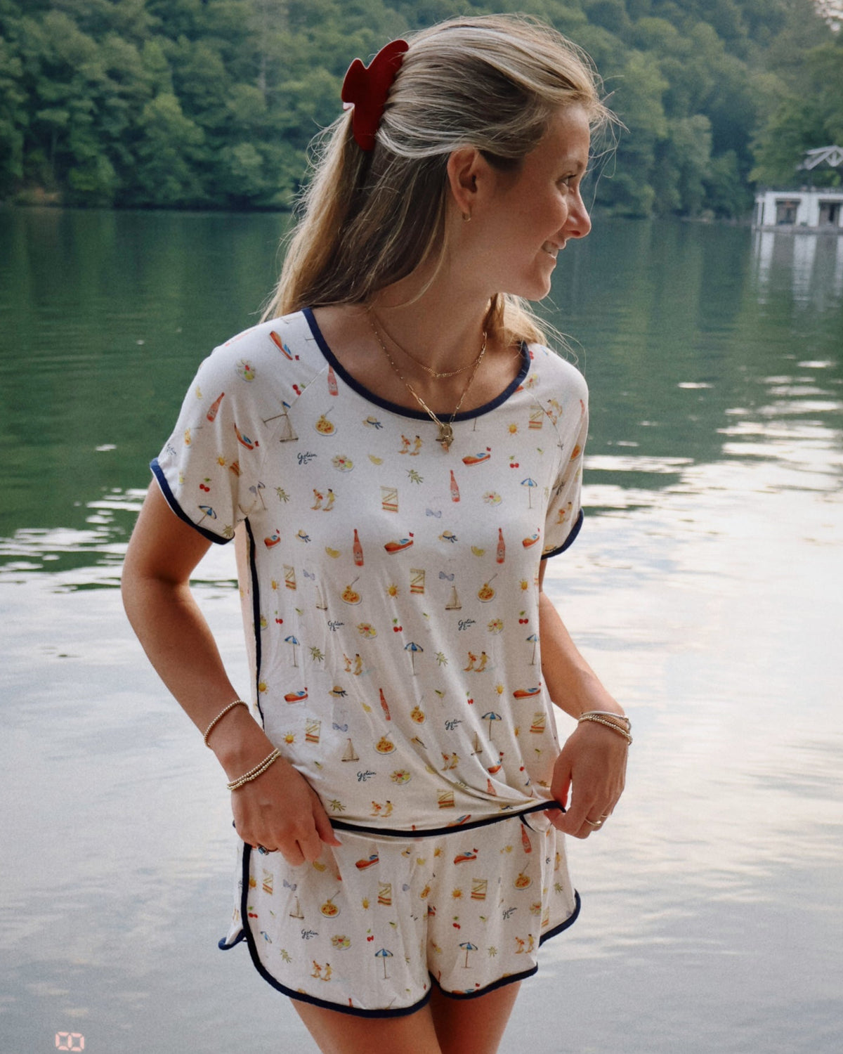 Coastal Italia Short Set