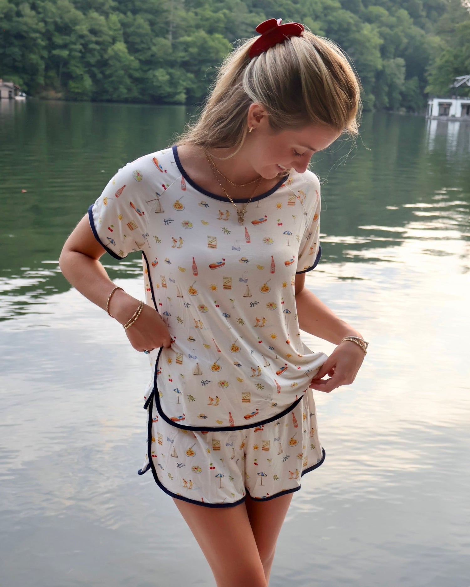 Coastal Italia Short Set